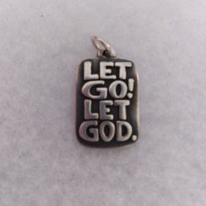 James Avery "Let go Let God" charm